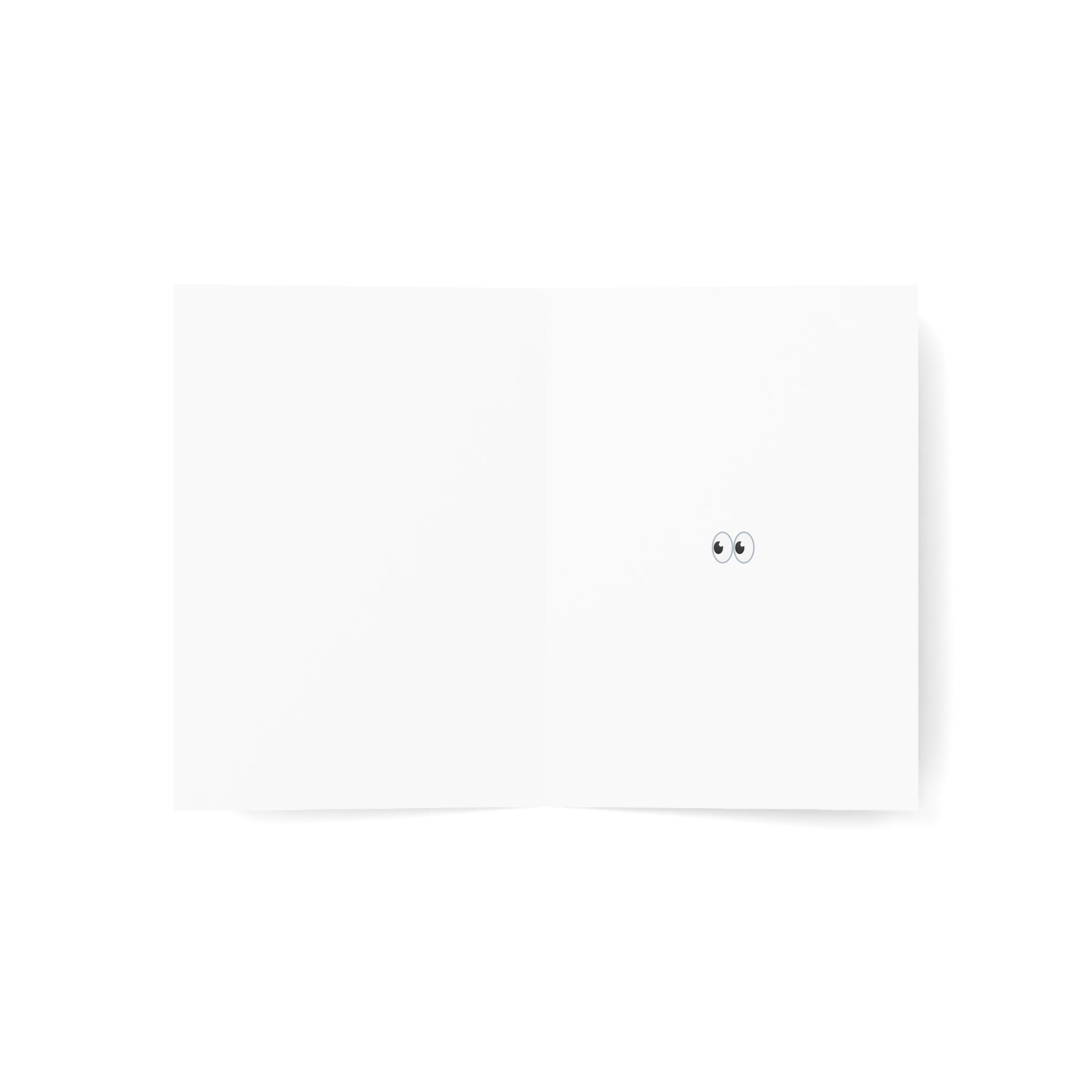 Printify Paper products "Great Tits" Greeting Cards (1, 10, 30, and 50pcs)