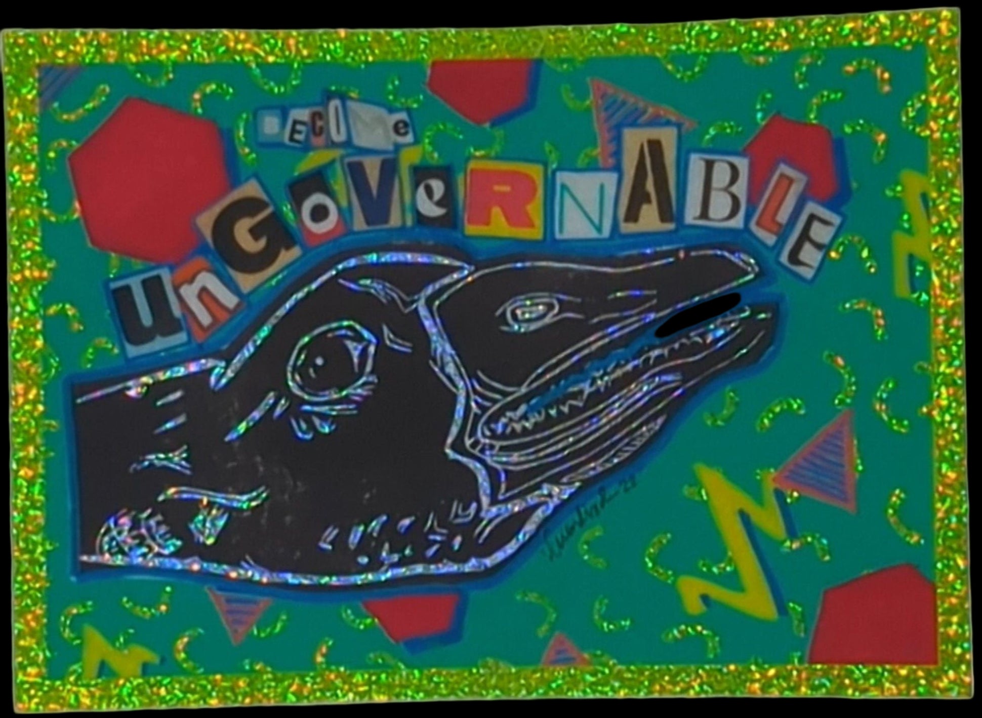 Sarah Louise Windisch | Printmaker Become Ungovernable Sticker