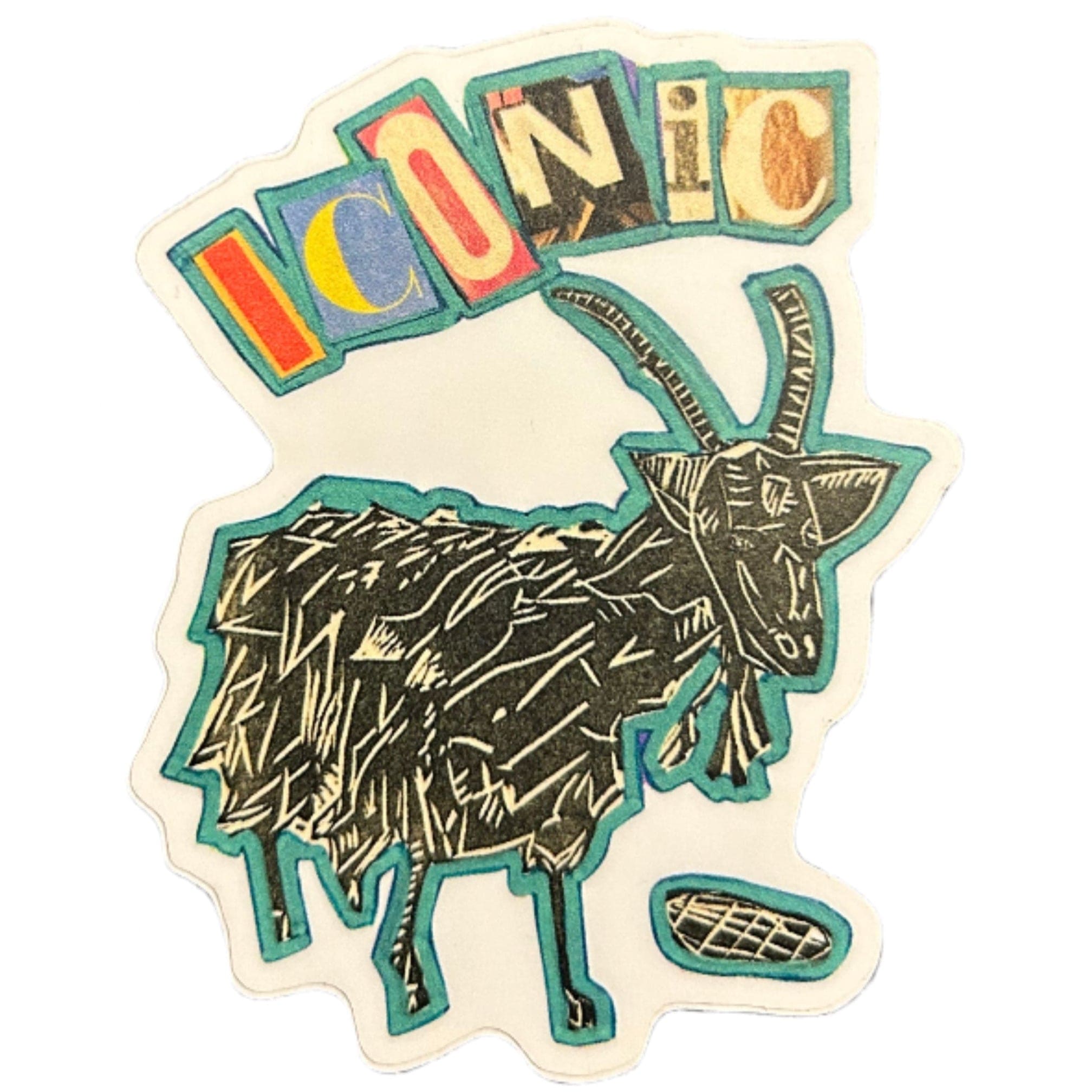 Sarah Louise Windisch | Printmaker Iconic Goat Sticker