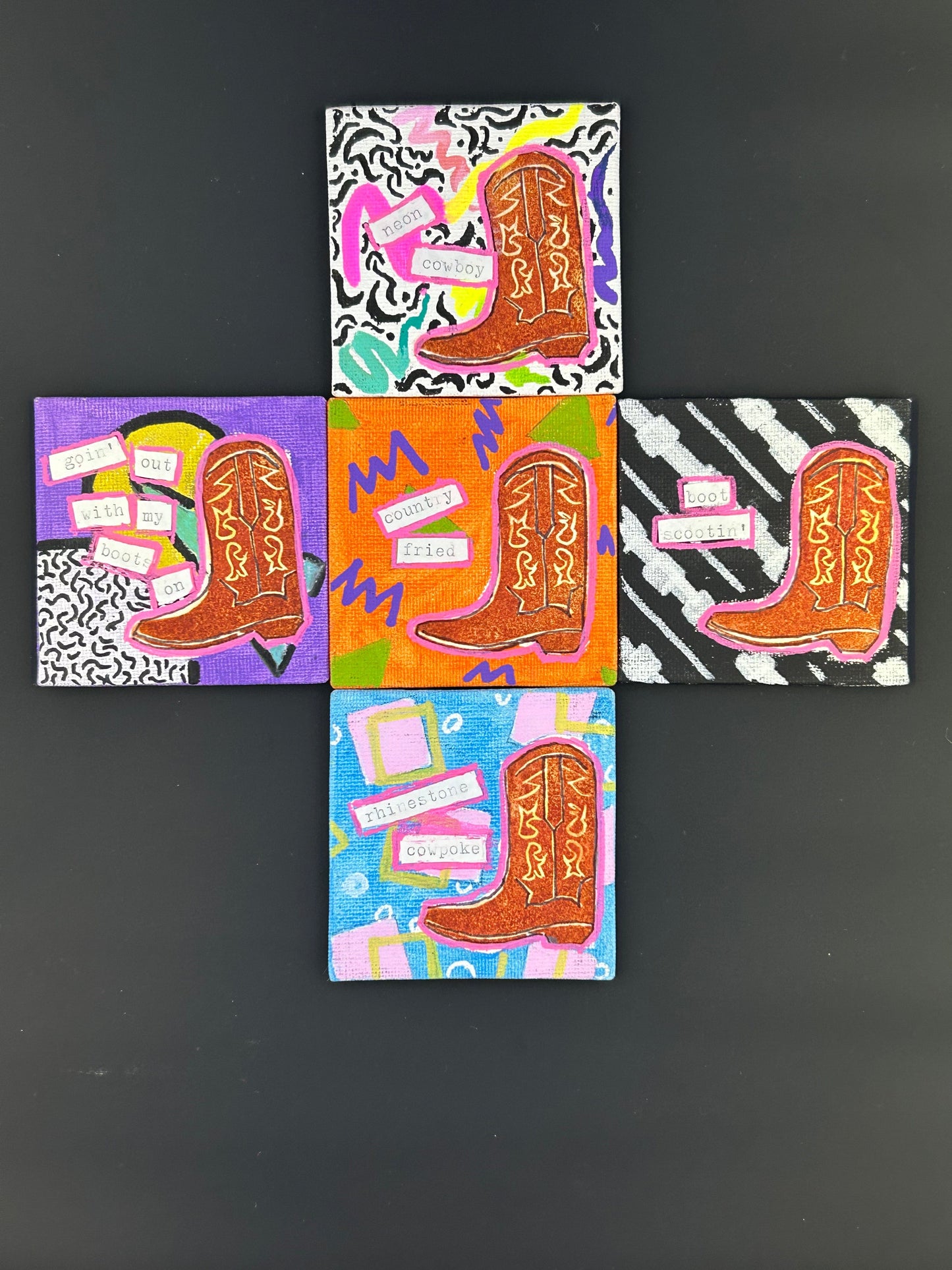 Sarah Louise Windisch | Printmaker Magnet Wild West Magnets
