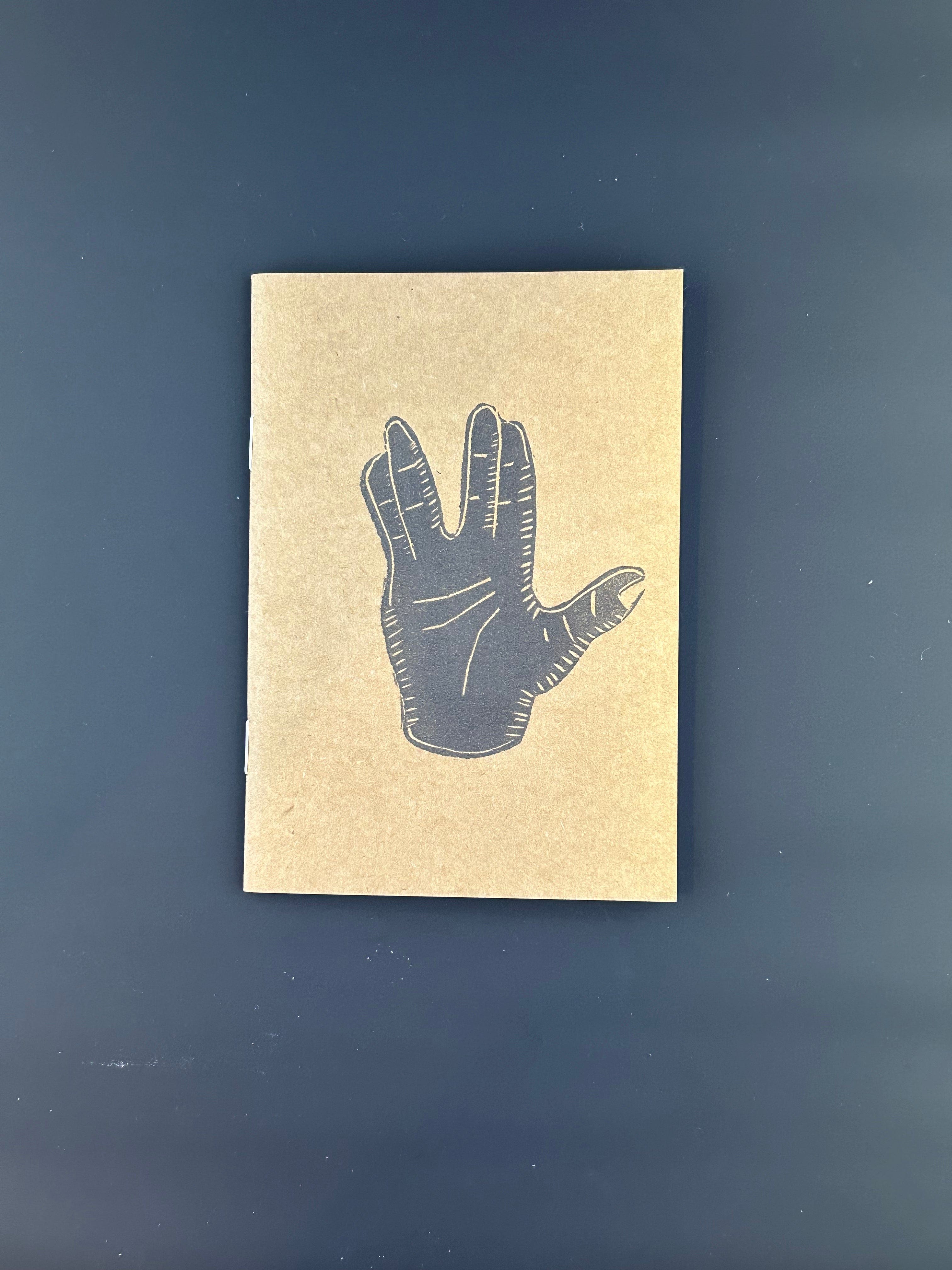 Sarah Louise Windisch | Printmaker Vulcan Salute “Handy” Notebooks