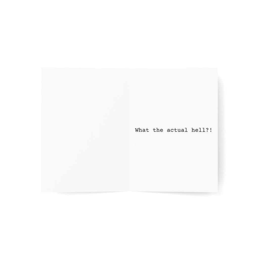 Printify Paper products "Bullshit Pigeon" Greeting Cards (1, 10, 30, and 50pcs)