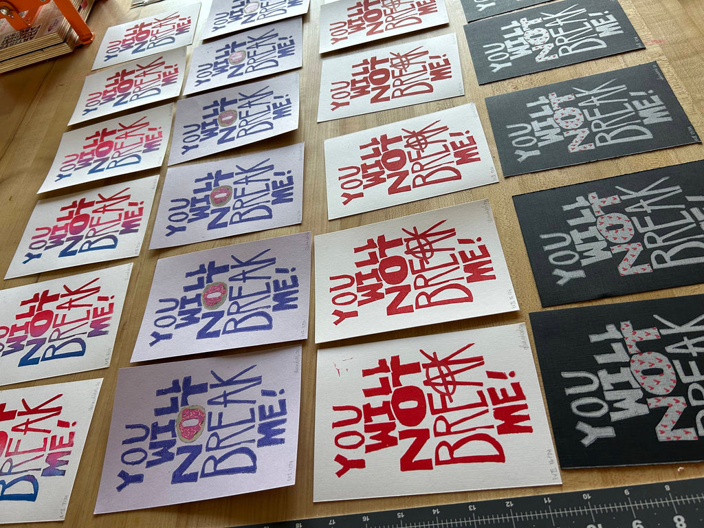 Sarah Louise Windisch | Printmaker All four! Crawler Art Edition One