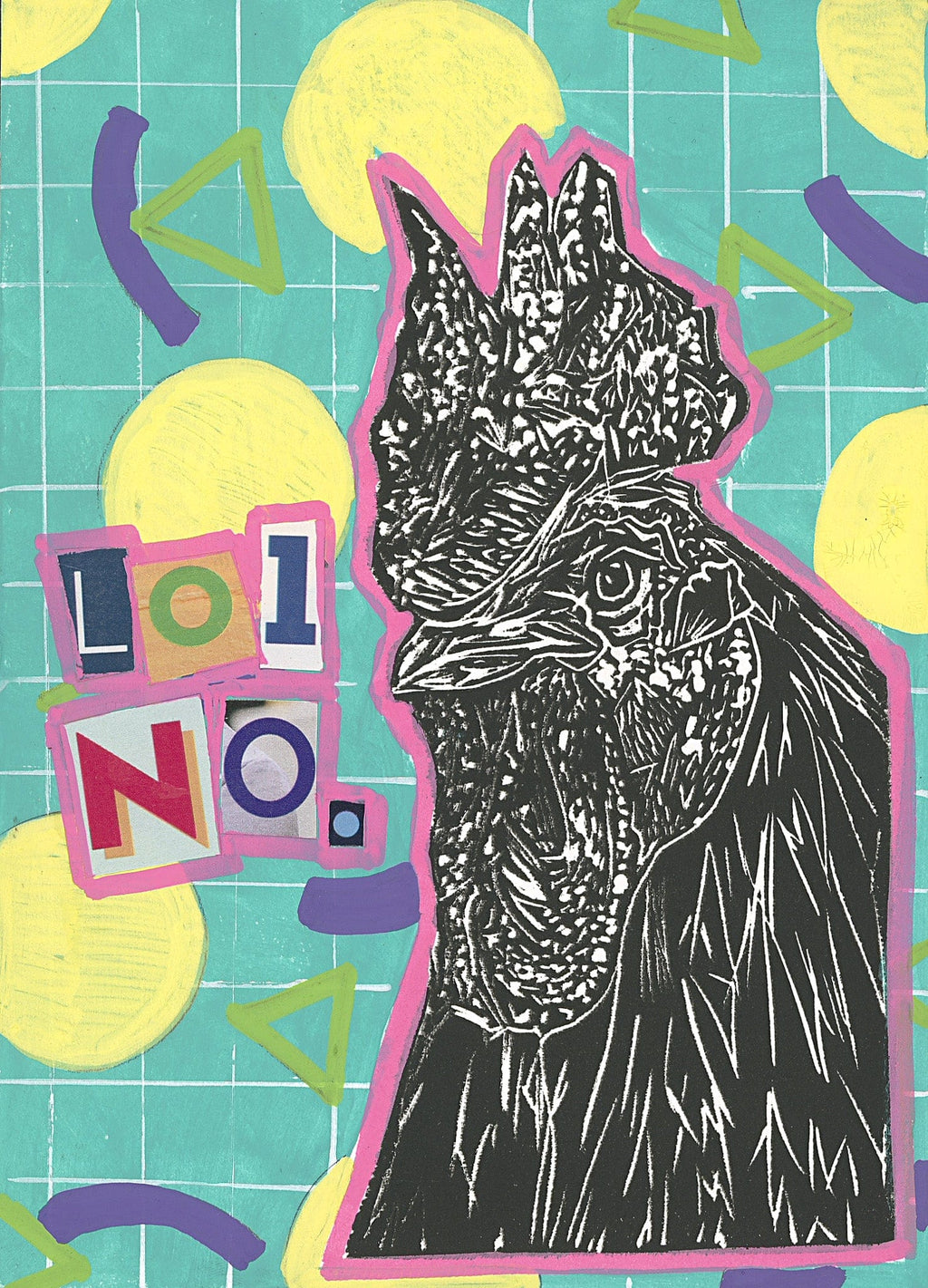 Sarah Louise Windisch | Printmaker art print LOL No Art Prints