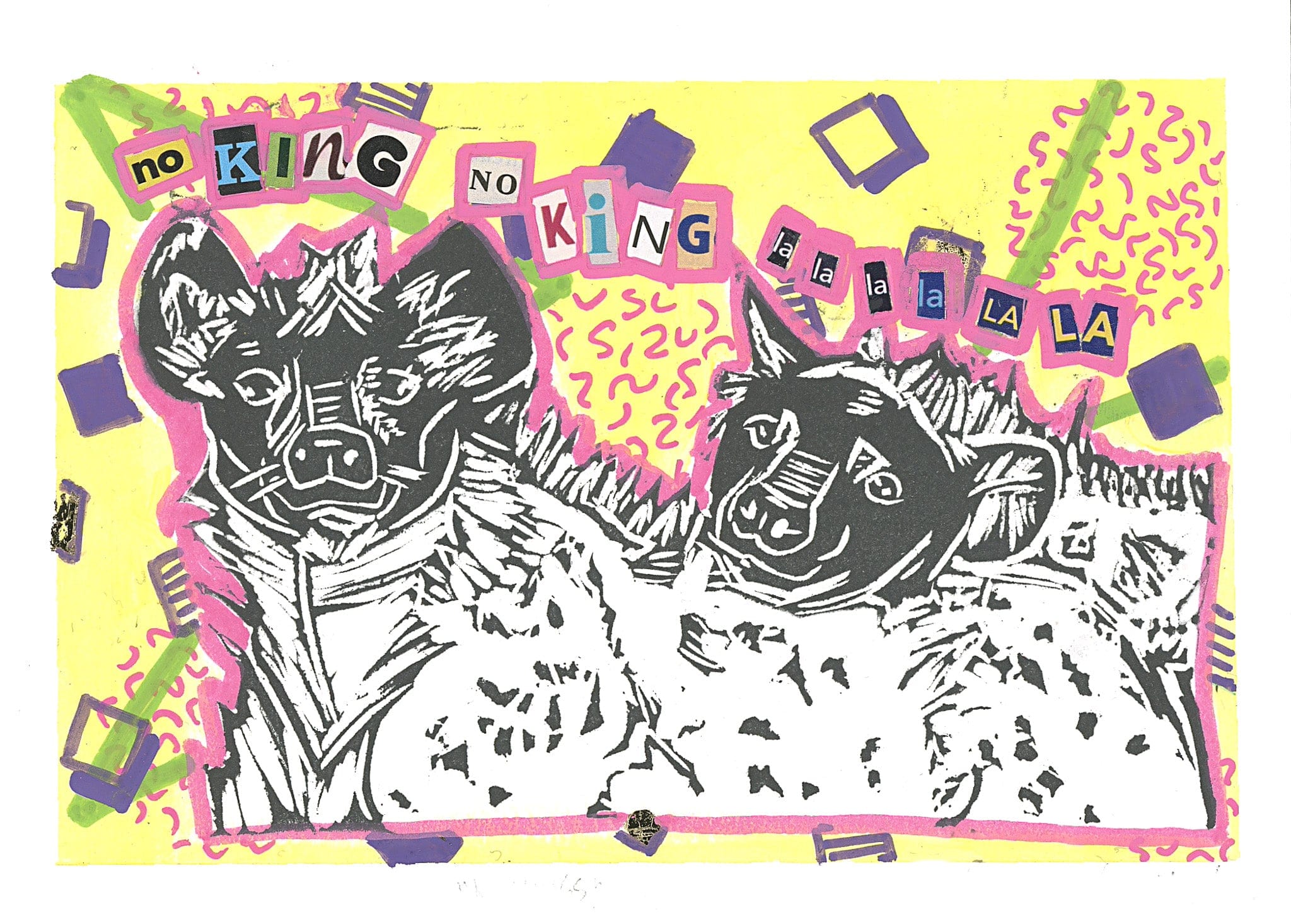 Sarah Louise Windisch | Printmaker art print No Kings Art Prints