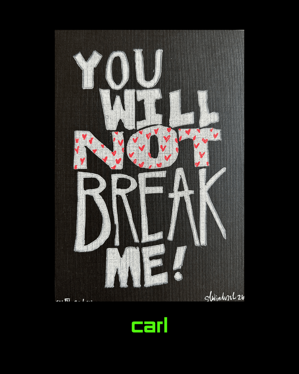 Sarah Louise Windisch | Printmaker Carl Crawler Art Edition One