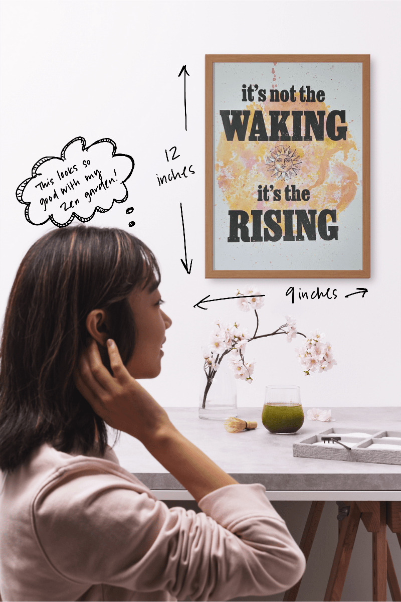 Sarah Louise Windisch | Printmaker "It's Not the Waking" – Monoprint & Screen Print