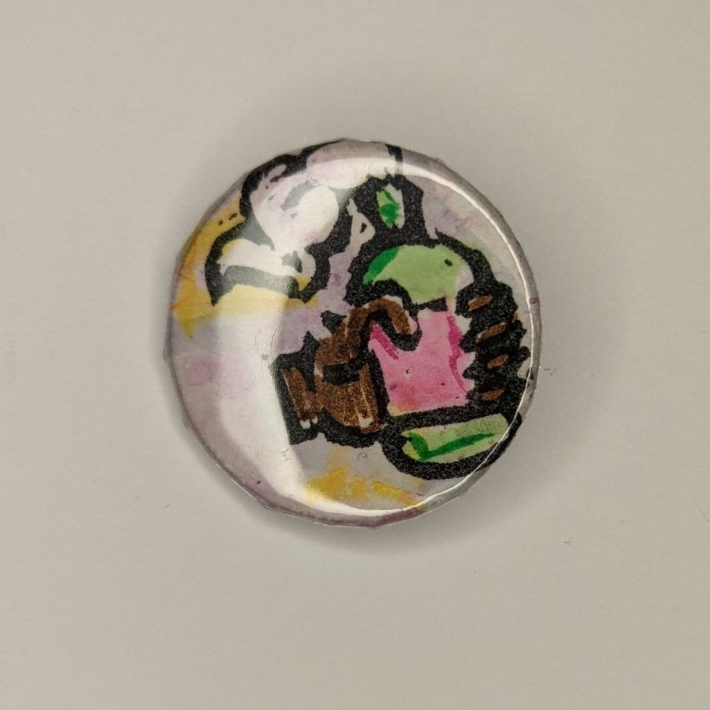 Sarah Louise Windisch | Printmaker Button Buttons - Set 2: Revolution