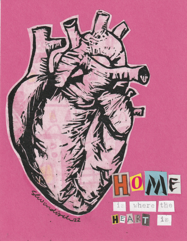 Sarah Louise Windisch | Printmaker Original Artwork Original Artwork - the heart is Series