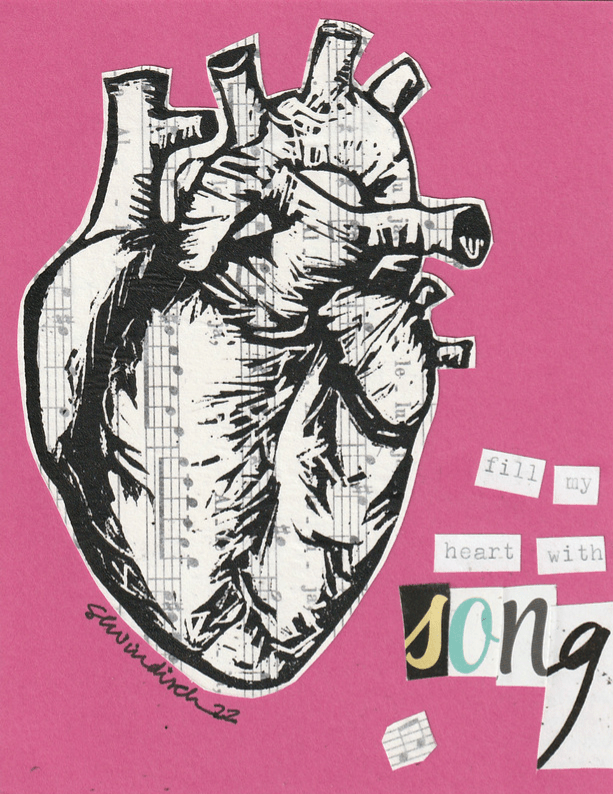 Sarah Louise Windisch | Printmaker Original Artwork Original Artwork - the heart is Series